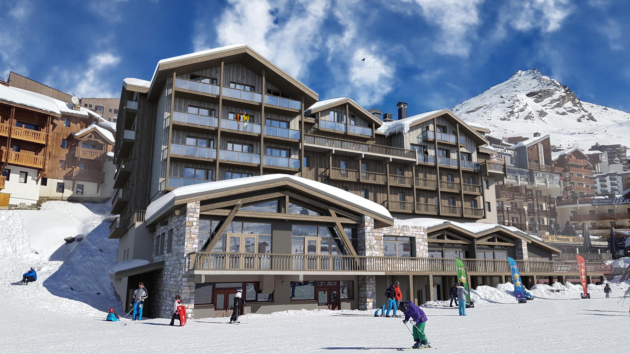 Hotel Marielle Val Thorens Eksteriør bilde